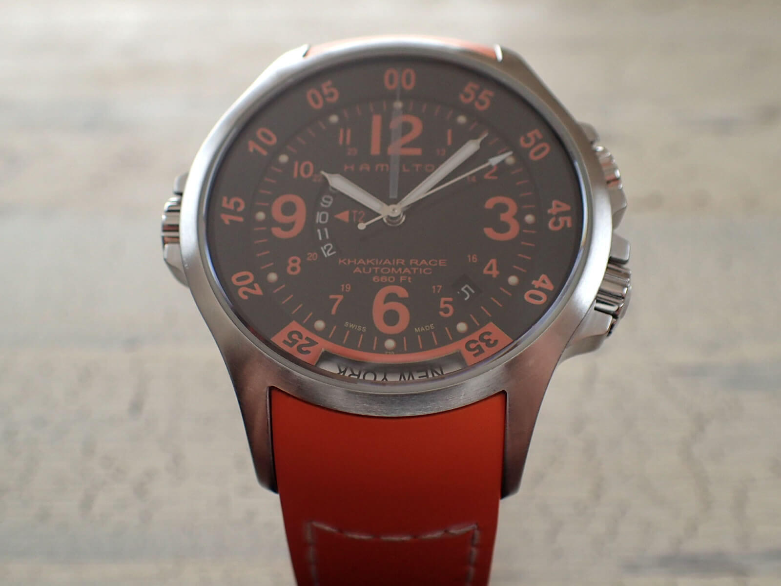 思い出の腕時計 「ハミルトン カーキ GMT エア・レース Ref.H77665973